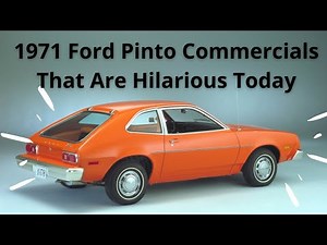 Ford Pinto Commercials From 1971! LOL!