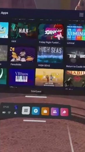 How to get sidequest on Vr