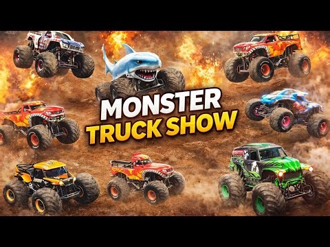 Monster Truck Show | INSANE Jumps, Crashes & Stunts