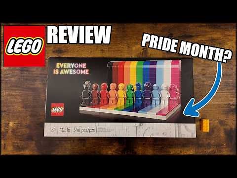 LEGO & Pride? Everyone Is Awesome 40516 (2021) Review!