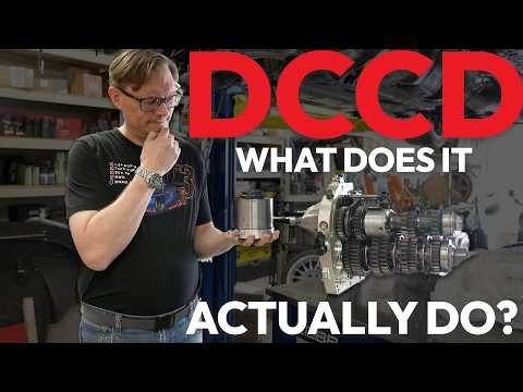 What does an STI Driver Controlled Center Differential (DCCD) actually do?