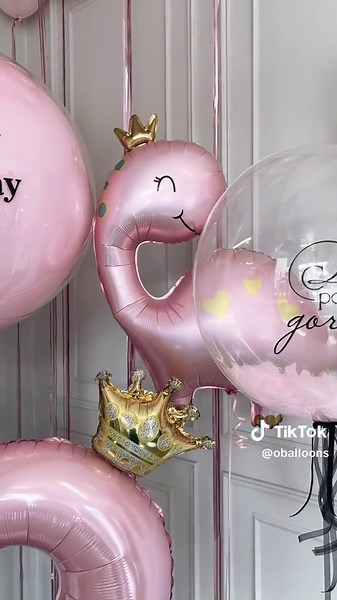 Magical Birthday Pink Balloon Setup for Kids