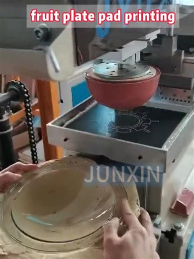 Fruit Plate Pad Printing Machine Overview