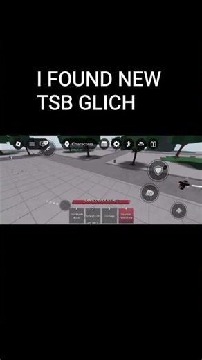 NEW Invisible GLITCH in TSB! #shorts