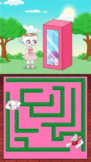 New MAZE CHALLENGE Multiverse: Alex Help Anna To Complete Challenge #rainbowz #shorts