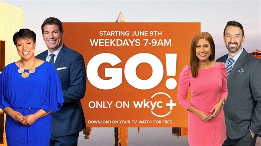 'GO!' morning show expanding with 2 extra hours streaming exclusively on WKYC  starting June 9