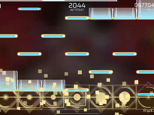 666 纯配置 7k 谱面演示