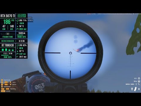 ARMA Reforger | RTX 5070TI UV | R7 7800X3D UV PBO2 | 1440p | Ultra Settings