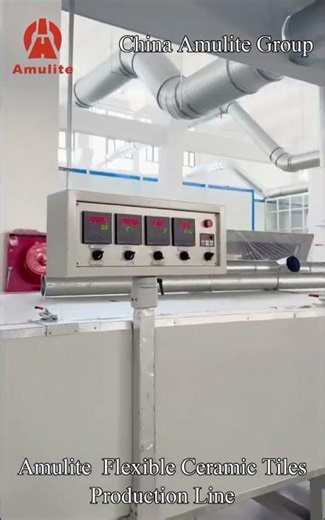 Amulite Flexible Ceramic Tile (MCM) Production Line: Full Automatic Manufacturing