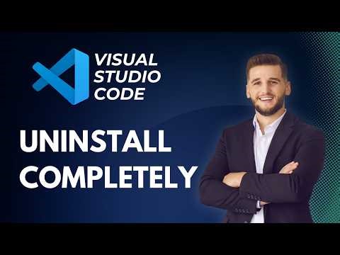 How to Completely Uninstall Visual Studio Code in Windows 11 | Full Guide 2026