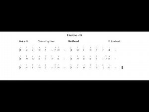 Keyboard Zirna, Exercise 12 - 19