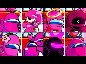 [60 FPS] Heartbeat but everytime it's the Pink Impostor turn the mod changes - Friday Night Funkin'
