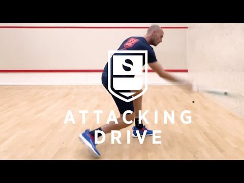 Squash Tips & Tricks - Hit an attacking drive!