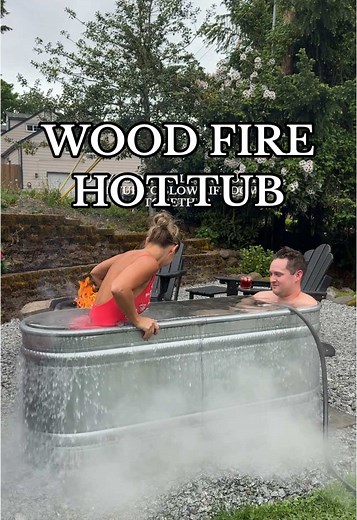 Build a DIY Wood Fire Hot Tub for Relaxing Together