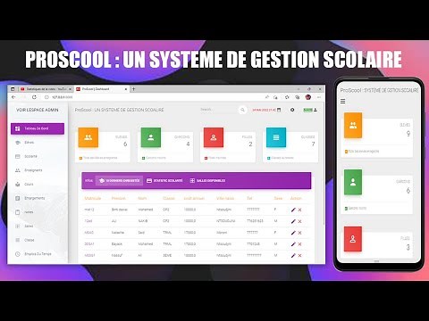 Présentation de Logiciel de Gestion Scolaire ProScool : [Partie 1]