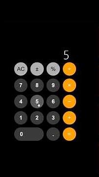 Calculatrice iPhone recréée en HTML, CSS & JS ✨📱