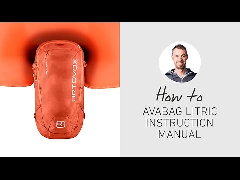 AVABAG LiTRIC avalanche backpack – operating instructions (English) | ORTOVOX