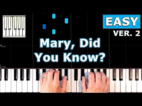Mary, Did You Know? - Piano Tutorial EASY