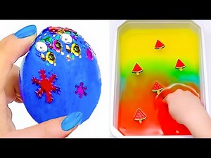 Unbelievable Relaxing Slime ASMR Experience - What Makes it So Satisfying?! 2693