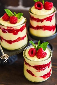Lemon Raspberry Fluff - 10 Minute Summer Dessert with Lemon Curd!
