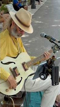 Building a WICKED Blues Rock Groove - ‘Just A shell’ in Tarragona #looping #busking #busker #ibanez