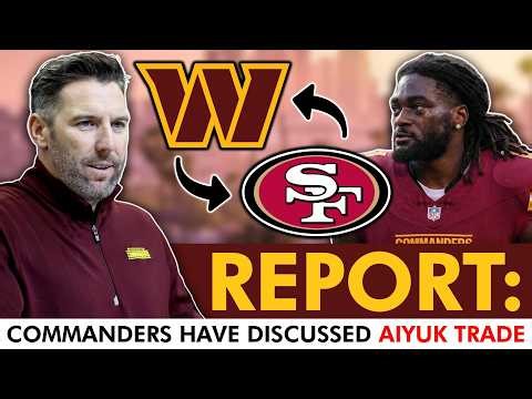 REPORT: Commanders Have Discussed A Brandon Aiyuk Trade With The 49ers + Daniels Hosts LA Workout