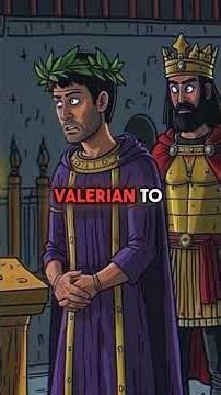 Roman Emperor Used as Human Footstool by Persian King