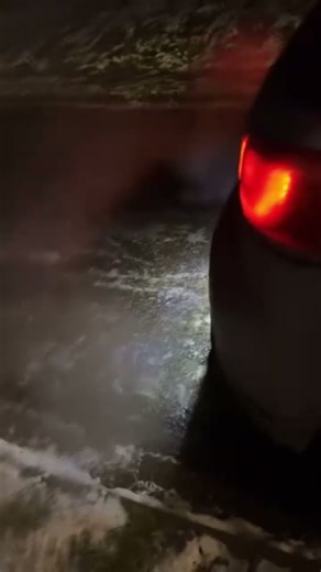 VW Golf GTD cold start at -4°C ❄️🚗 #DieselLife #ColdStart