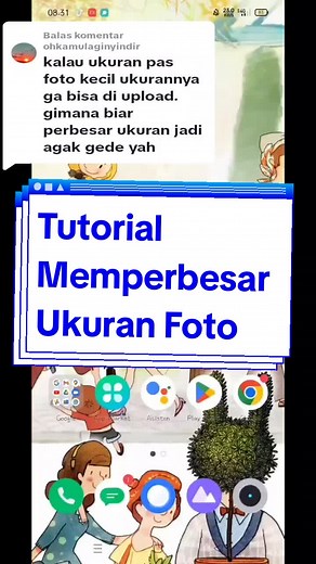 Tutorial Memperbesar Ukuran Foto dengan Mudah