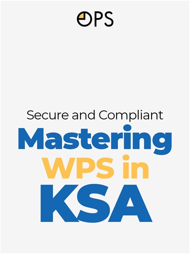 Secure and Compliant: Mastering WPS in KSA Keeping up with payroll regulations is vital, and WPS is transforming how businesses ensure fairness and compliance. This video highlights: 🔍 Why WPS is crucial for businesses in Saudi Arabia ✅ Key steps to stay compliant 💡 How payroll outsourcing can ease the process At OPS, we make compliance simple, so you can focus on growing your business. Watch now to learn how! 💬 We’d love to hear: What steps have you taken to align with WPS requirements? Let 