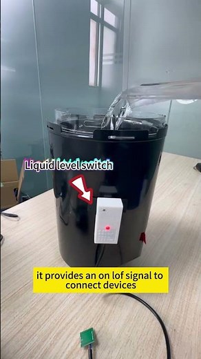 Non-contact liquid level sensor, liquid level switch, water level control, liquid sensing.