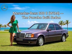 🇬🇧 Mercedes-Benz W124 500 E — A 90s Legend Created with Porsche