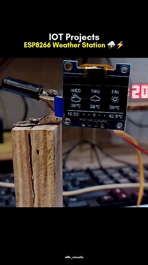 Subrata Sasmal on Instagram: "IOT Projects for Beginners (ESP8266 Projects)🧑🏻‍💻⛈️ . . . . . . . . . . . #electronics #iotprojects #iotproject #esp8266wifi #esp32 #esp8266 #esp32project #computerscience #electronicsprojects #arduinoprojects #arduinoforbeginners #pythonprojects #reels"