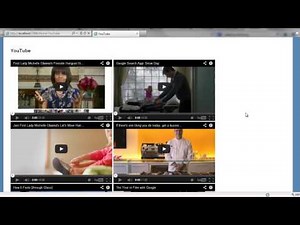 Display YouTube Videos In MVC Application Part 1