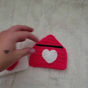 Heart Envelope Gift Card Holder Crochet Pattern | PDF Printable Instant Download - Etsy