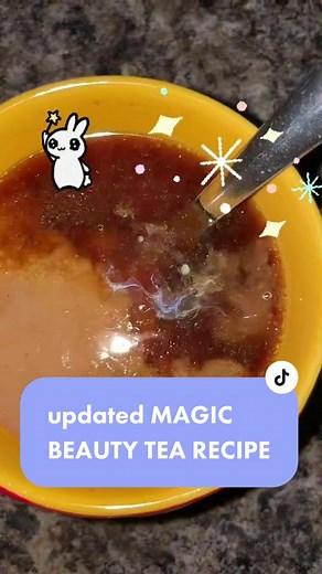 Updated Magic Beauty Tea Recipe | Beauty Potion Spell
