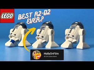 How to make the perfect 3rd leg for your LEGO R2-D2: HollyOnFilm's method