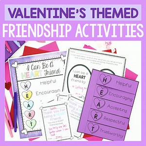 Friendship Activities For Valentine's Day SEL And Counseling Lessons
