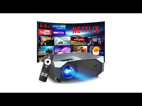 Review: Smart 4K Projector with Netflix Official, WiFi 6 & Bluetooth 5.3 – Portable Outdoor/Indoor