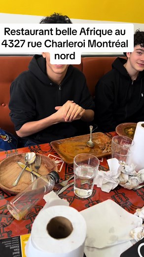 Dégustation au Restaurant Belle Afrique à Montréal