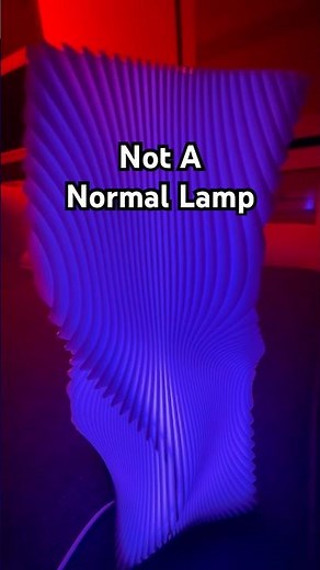 Not A Normal Lamp 👀 Sculptural Modern Lighting Design