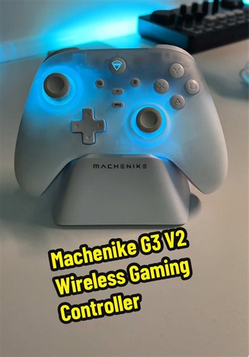 Wireless Gaming Controller na may tri-mode Connectivity at wireless Charging Dock 🎮#pcgaming #gaming #gamer #controller #wireless