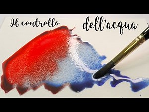Watercolor Tutorial: Controlling Water on the Sheet