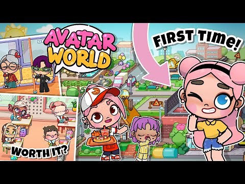 Playing Avatar World for the first time!? | Avatar World (Is it good?!)