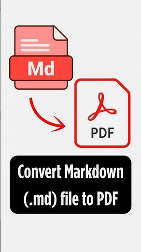 Convert Markdown to PDF on Mobile | Free MD to PDF Converter #pdftools