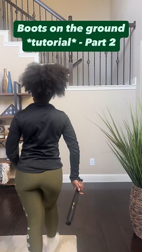 Part 2!! Review with counts and music! Let’s get it! 🪭👢#linedance #tutorial #bootsontheground #justdance | Tighten up with Tiff