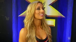71K views · 1.8K reactions | EXCLUSIVE: Carmella reacts to becoming the WWE NXT #WomensTitle No. 1 Contender and challenging her best friend, current #WomensChampion Bayley! | WWE | Facebook