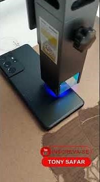 Gravação a laser no celular galaxy - Atomstack