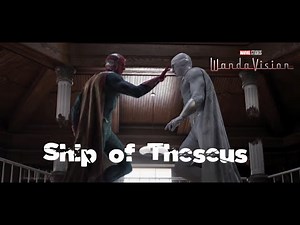 Ship Of Theseus scene from WandaVision (Vision vs White Vision)