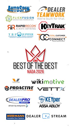 The 2026 NADA Show returns to Las Vegas, Feb. 3-6! Are you ready to elevate your success and maximize profits in 2026? Explore the extraordinary services of the AutoSuccess NADA 2026 Best of the Best companies to gain a competitive edge for your dealership in the upcoming year. These exceptional companies go the extra mile to fuel your business growth. Don’t miss out on the incredible opportunities they provide to make 2026 your most prosperous year yet! #AutoSuccess #NADA #BestoftheBest #AutoSp